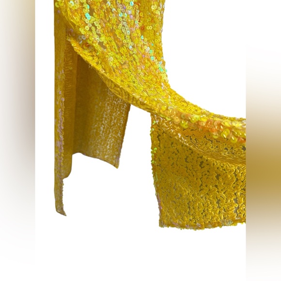 Show Me Your Mumu Calypso Midi Dress in Yellow Size Small - Picture 2 of 5